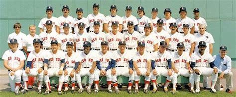 red sox 1983 team photo